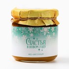 Мёд натуральный цветочный «С новым годом!», 250 г. - фото 321795091