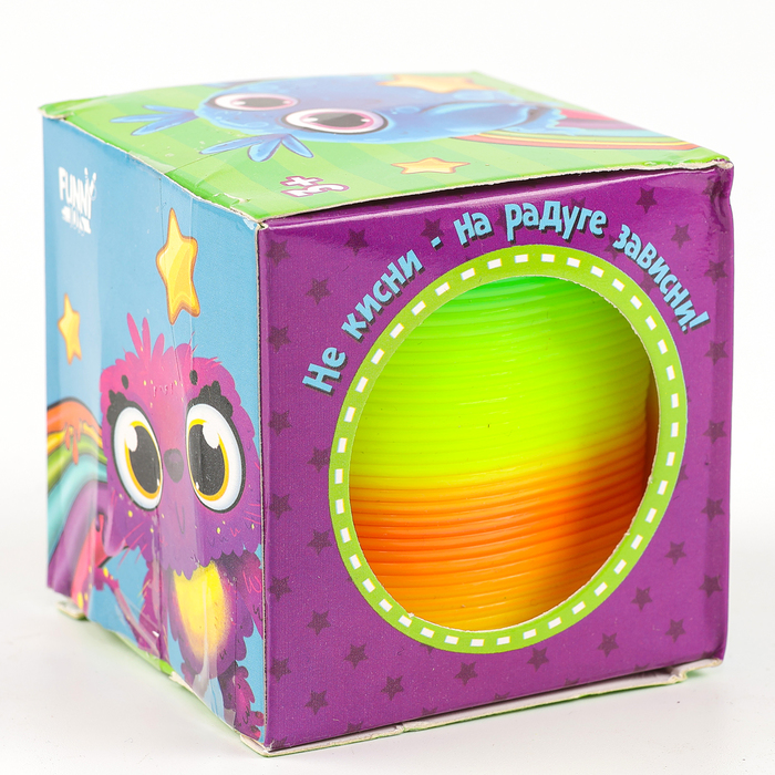 Уценка Пружинка радуга «Улет!», виды МИКС, d=5 см - Фото 1