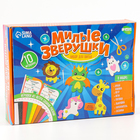 УЦЕНКА Игровой набор для творчества из фетра с книжечкой «Милые зверушки» - Фото 1