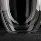 Стакан с двойными стенками «Олд фэшн», 200 мл, стекло, прозрачный - Фото 2