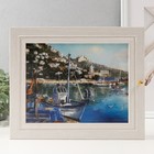 Ключница "Яхта у причала" 24х29 см - фото 25397787