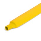 Трубка термоусадочная ТУТ (HF)-12/6 желт. (уп.50м) КВТ 82936 - фото 4389438