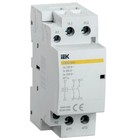 Контактор модульный КМ63-20М AC IEK MKK11-63-20 - фото 4389763