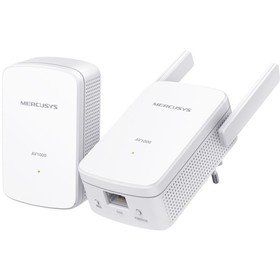 Сетевой адаптер Powerline Mercusys MP510 KIT AV1000 Gigabit Ethernet (ант.внеш.несъем.) 2ан   103393