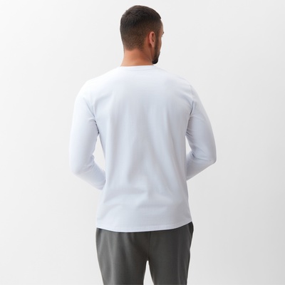 Лонгслив мужской MINAKU: Basic line MAN, белый, размер 44