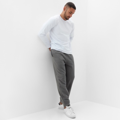 Лонгслив мужской MINAKU: Basic line MAN, белый, размер 44