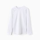 Лонгслив мужской MINAKU: Basic line MAN, размер 46, белый - Фото 6