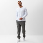 Лонгслив мужской MINAKU: Basic line MAN, размер 52, белый - Фото 2