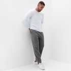 Лонгслив мужской MINAKU: Basic line MAN, размер 52, белый - Фото 5