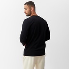 Лонгслив мужской MINAKU: Basic line MAN, размер 46, чёрный - Фото 3