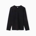 Лонгслив мужской MINAKU: Basic line MAN, размер 46, чёрный - Фото 6