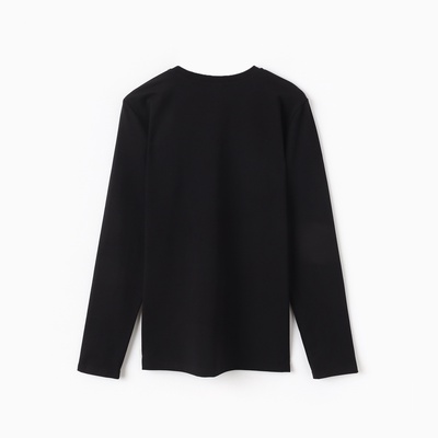 Лонгслив мужской MINAKU: Basic line MAN, размер 54, чёрный