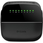 Роутер беспроводной D-Link DSL-2740U/R1A ADSL черный - фото 51599738