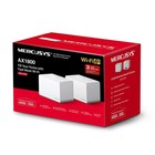 Бесшовный Mesh роутер Mercusys Halo H70X (HALO H70X(2-PACK)) AX1800 10/100/1000BASE-TX комп   106693 - Фото 10