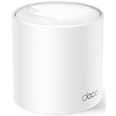 Бесшовный Mesh роутер TP-Link Deco X10 (DECO X10(1-PACK)) AX1500 10/100/1000BASE-TX белый