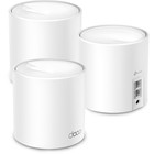 Бесшовный Mesh роутер TP-Link Deco X10, 3-PACK, AX1500, 10/100/1000BASE-TX, белый - фото 51599775