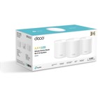 Бесшовный Mesh роутер TP-Link Deco X10, 3-PACK, AX1500, 10/100/1000BASE-TX, белый - фото 51599776