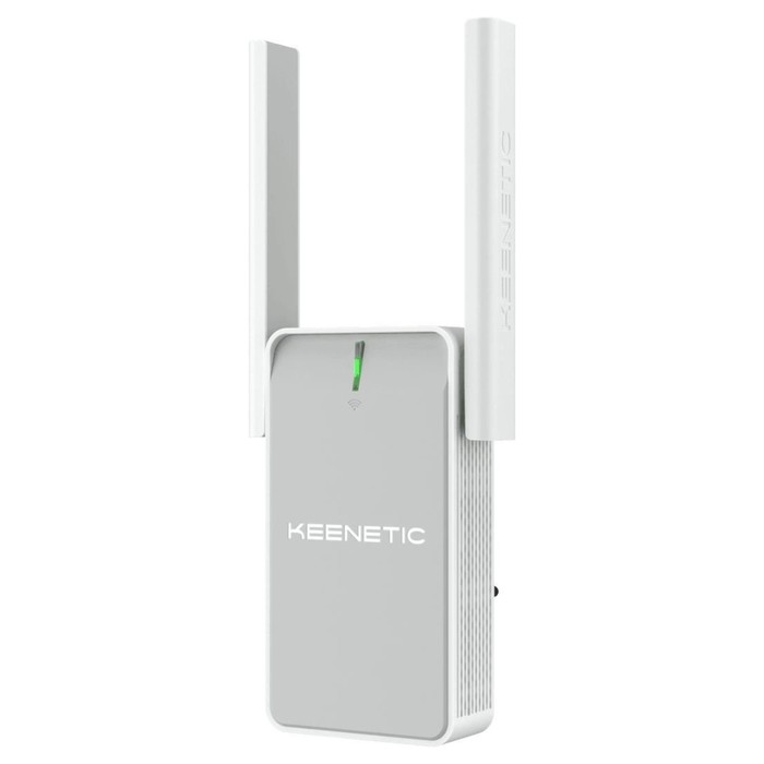Повторитель беспроводного сигнала Keenetic Buddy 6 (KN‑3411), AX3000, 10/100/1000BASE-TX, белый - Фото 1