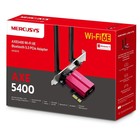 Сетевой адаптер Wi-Fi + Bluetooth Mercusys MA86XE AXE5400 PCI Express (ант.внеш.несъем.) 2а   106693 - Фото 2