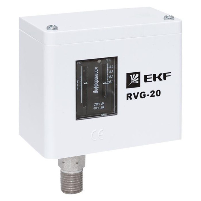 Реле избыточного давления RVG-20-0.6 (0.6МПа) EKF RVG-20-0.6 - Фото 1