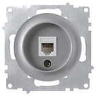 Розетка компьютерная 1-м СП Florence RJ45 кат.5E механизм сер. (1E20701302) OneKeyElectro 2172839 - фото 4391011