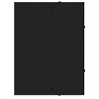 Папка-короб на резинке А4, 500мкм, Calligrata, корешок 25 мм, до 230 листов, тиснение "песок", черная - фото 307162371