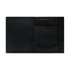 Папка-короб на резинке А4, 500 мкм, Calligrata, корешок 25 мм, до 230 листов, тиснение «песок», черная - Фото 8