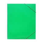 Папка-короб на резинке А4, 500 мкм, Calligrata, корешок 25 мм, до 230 листов, тиснение «песок», зеленая - Фото 11