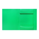 Папка-короб на резинке А4, 500мкм, Calligrata, корешок 25 мм, до 230 листов, тиснение "песок", зеленая - Фото 9