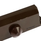 УЦЕНКА Доводчик дверной ТУНДРА d=80BR, от 45-70 кг, коричневый - Фото 2