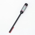 Термометр (термощуп) электронный на батарейках, в чехле - фото 8247563