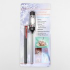 Термометр (термощуп) кухонный, электронный, на батарейках, с чехлом, чёрный - Фото 3