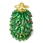 Воздушный шар фольгированный 52" «Большая объемная новогодняя ёлка» - Фото 6