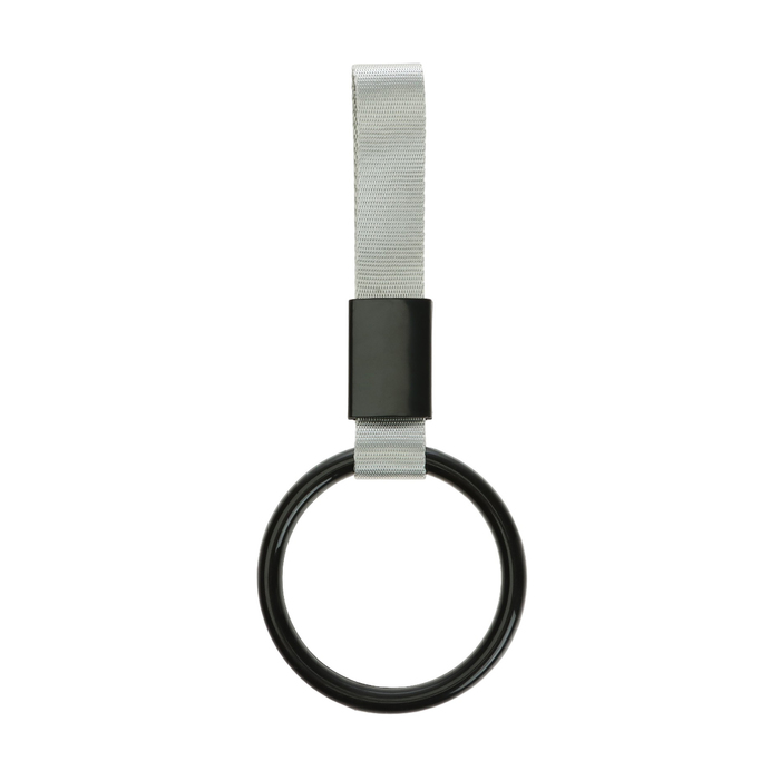 Подвеска цурикава, JDM, кольцо 10 см, чёрный, пластик - Фото 1