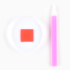 Алмазная мозаика наклейка для детей «Котенок», 9×9 см, набор для творчества - Фото 5