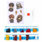 Алмазная мозаика-стикер с частичным заполнением для детей «Юные волшебники», набор для творчества - Фото 3