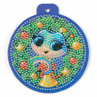 Алмазная мозаика на новый год для детей на подвеске «Змейка», 10×10 см, набор для творчества - Фото 4