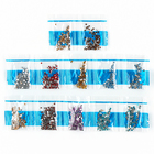 Алмазная мозаика на новый год на подвеске «Мишка с подарками», 9×11 см, набор для творчества - Фото 5