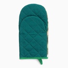 Варежка-прихватка новогодняя «Этель. Сказочная ёлка» 15×28 см, саржа, 100% хл, ватин 250 г/м² - Фото 4