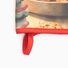 Варежка-прихватка новогодняя «Этель» Cookies, 15×28 см, саржа, хлопок 100%, ватин 250 г/м² - Фото 3