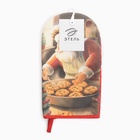 Варежка-прихватка новогодняя «Этель» Cookies, 15×28 см, саржа, хлопок 100%, ватин 250 г/м² - Фото 5
