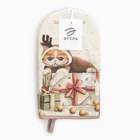 Варежка-прихватка новогодняя «Этель. Замурчательных подарков» 15×28 см, саржа, 100% хл, ватин 250 г/м² 10366918