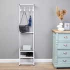 Прихожая напольная «Клик Мебель. Базовая», 400×255×1600 мм, цвет белый - Фото 3