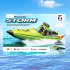 Катер радиоуправляемый STORM, водомёт, работает от аккумулятора, цвет красный - Фото 13