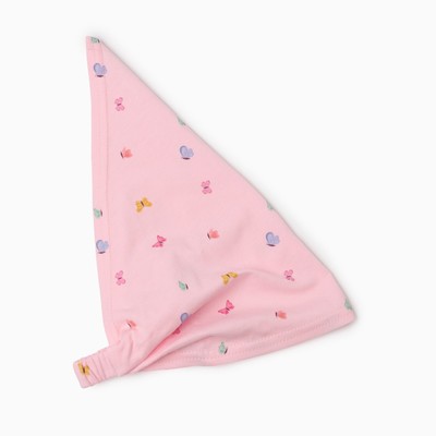 Косынка для девочки, размер 46-48, розовая