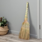 Веник 3-х лучевой 6-ти прошивной «Сорго», 400 г, 95 см, нить - Фото 2