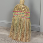 Метла 5-ти прошивная «Сорго», 500 г, 140 см, нить - Фото 3