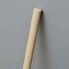 Метла 3-х прошивная «Сорго», усиленная, 450 г, 120 см, нить - Фото 4