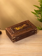 УЦЕНКА Шкатулка резная «Роза», 7×15×26 см, дерево - Фото 7