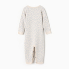 Комбинезон вязаный Крошка Я Leo Baby рост 68-74 см, серый 10331599 - фото 12760022